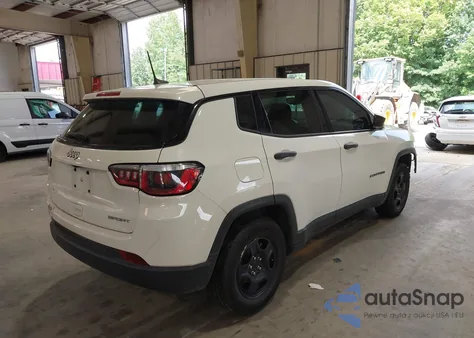 2020 Jeep Compass Sport Fwd z USA, uszkodzony, nr VIN 3C4NJCAB5LT158653